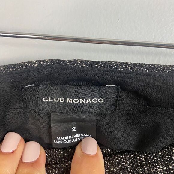 Club Monaco Self-Cover Button Trouser Pant - Picture 9 of 10